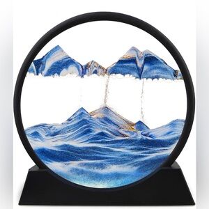 Twohua Sand Art Picture 12 inches NIB (Blue)